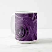 Faith Purple Roses 15oz Classic Mug (Devant gauche)