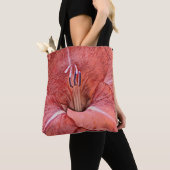 Faith Red Flower Art Tas (Dichtbij)