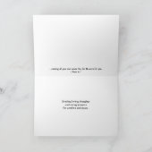 Faith Rose Roses Bible Verse Carte de Sympathie (Intérieur)