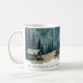 Faith Scripture Colossians 3:15 Cabin Mug (Gauche)