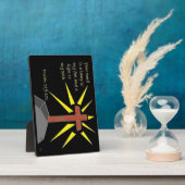 Faith series Psalm 119:105 Scripture Plaque Fotoplaat (Zijkant)