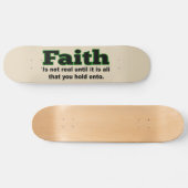 Faith Skateboard (Horizontaal)