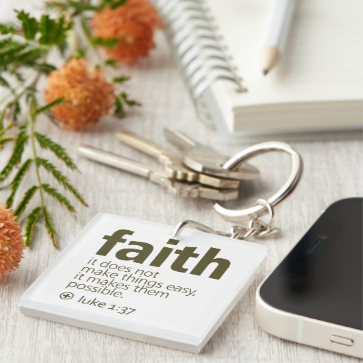 Faith Sleutelhanger (Voorkant Rechts)