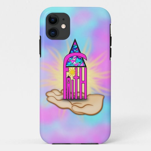 Faith ~ Steeple Case-Mate iPhone Case (Achterkant)
