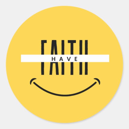 Faith Sticker (Voorkant)