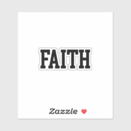 Faith Sticker