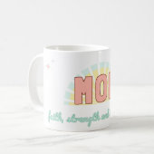 Faith, Strength & Tenderness – Koffiemok (Voorkant links)