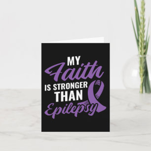 Faith Stronger dan Epilepsy Epilepsy Bewustheid Pa Kaart
