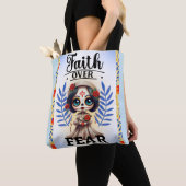 Faith Sugar Skull Draagtas (Dichtbij)