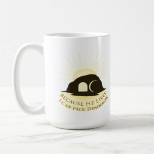 Faith Sunrise Pasen 2026 Mok — Christelijk Cadeau