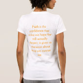 Faith T-shirt (Achterkant)