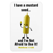 Faith - Taille : 4 po x 6 po Magnet (Vertical)