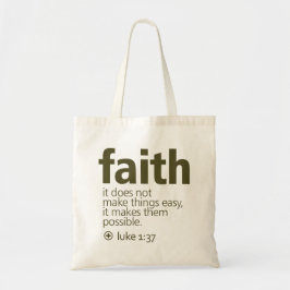 Faith Tote Bag