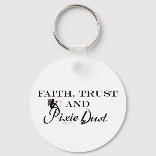 Faith Trust en Pixie Dust Sleutelhanger (Voorkant)