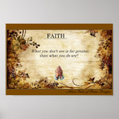 Faith Wall Hanging Art Poster by Stan Griep (Devant)