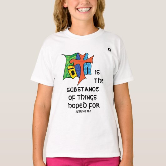 Faith Wall klok T-shirt (Voorkant)