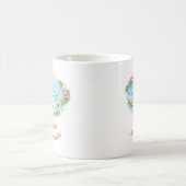Faith Water Ripple Flowers Easter Christian Mug (Centre)