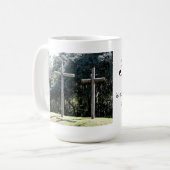 Faith weet dat God het wil Koffiemok (Voorkant links)