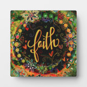 Faith Whimsical Boho  Inspirivity Ezel Fotoplaat (Voorkant)