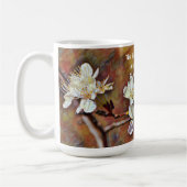 Faith White Blossom Flowers Mok Cup (Links)