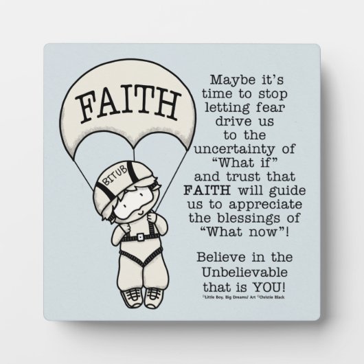 Faith Will Guide Fotoplaat (Voorkant)