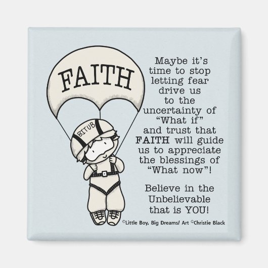 Faith Will Guide Magneet (Voorkant)