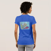 Faith Word Inspirational Custom Art T-shirts (Dos entier)