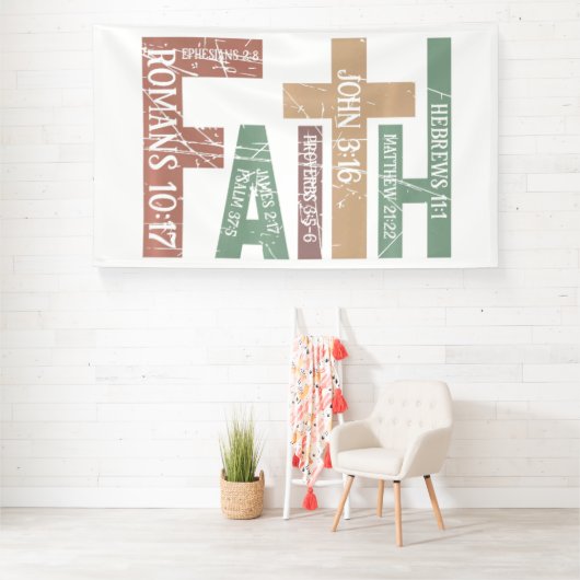 Faith Woven in Scripture Spandoek (Insitu)