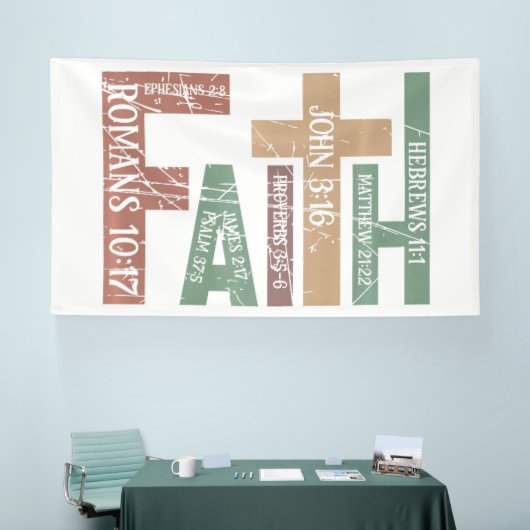 Faith Woven in Scripture Spandoek (Beurs)