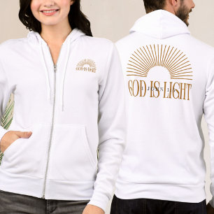 Faith Zip Up Sweatshirt, Bible Verse Sweat - shirt