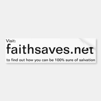 Faitheves.net-promotisticker Bumpersticker