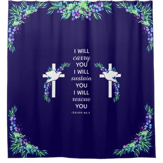 Faithful Journey Shower Curtain Douchegordijn (Voorkant)