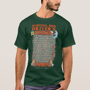 Faithful School Bus Driver T-shirt
