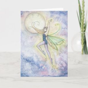 Faith's Leap Fairy Wenskaart Kaart