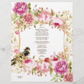 Faith's Song Poem-gepersonaliseerd papier (Achterkant)