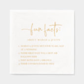 Faits amusants Mariage minimaliste (Recto)