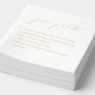 Faits amusants Mariage minimaliste moderne