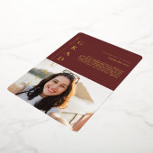 Faits amusants | Moderne Faire-part photo simple (Rotation)