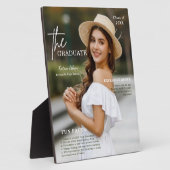 Faits amusants Plaque de graduation photo | Catégo (Côté)