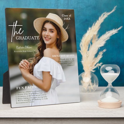 Faits amusants Plaque de graduation photo | Catégo