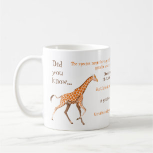 Faits amusants sur Giraffes Mug