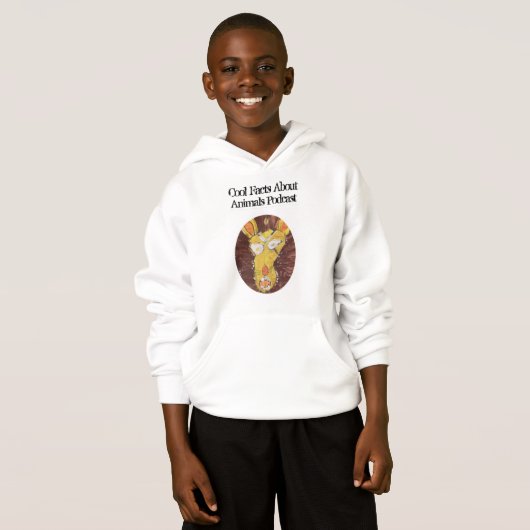 Faits cool sur les animaux Sweatshirt (Devant entier)