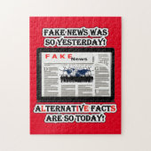 Faits nouveaux et faits alternatifs 11x14 Puzzle p (Vertical)