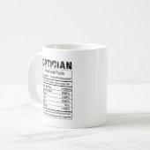 Faits nutritionnels opticiens 11oz Mug (Devant gauche)