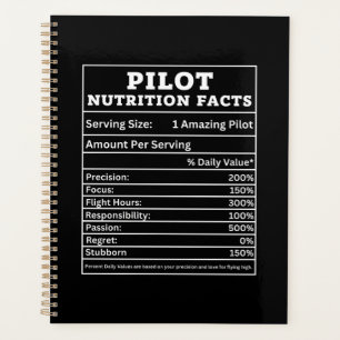 Faits Nutritionnels Pilote – Conception de Cadeau