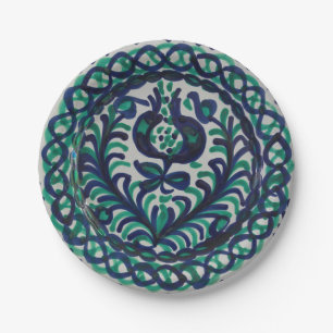 Fajalauza Granada Spaans aardewerk Boho Papieren Bordje