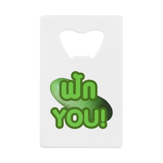 FAK YOU ! ... Courge verte (Melon d'hiver) (Devant)