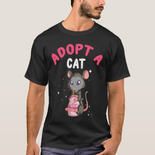 Fake Cat voor Opossum en Possum 1 T-shirt