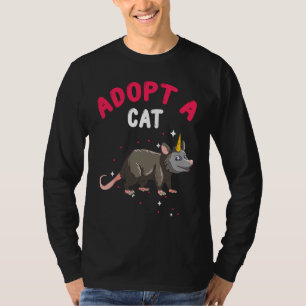 Fake Cat voor Opossum en Possum 3 T-shirt