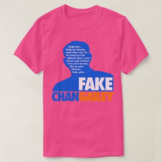 Fake Chan Gailey TShirt (Design devant)